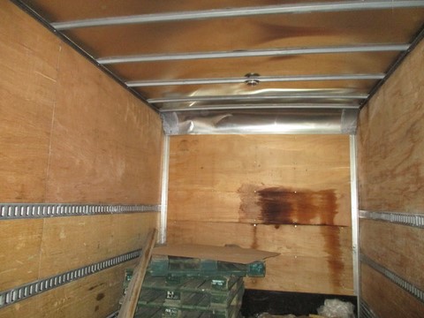 Aluminum Dry Freight 16 Ft. Used Dry Freight Van & Truck Body Installation.