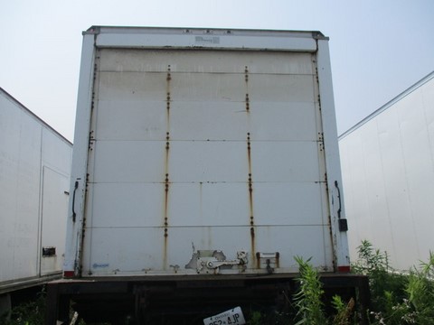 Delivery for this Back Motor Bodies van / truck box