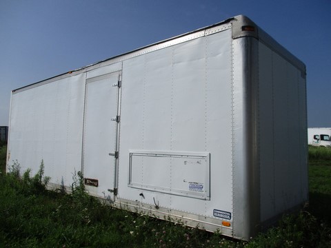 Commercial Babcock, 26 Ft., Dry Freight Truck Body Van Box for sale Toronto Ontario.