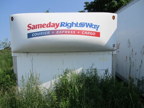 Delivery for this used Multivans 18 ft. dry freight box, available to qualified buyers.