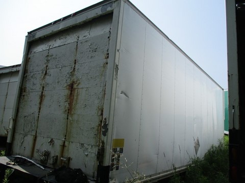 Used 22 Ft. Dominion Truck Bodies Dry Freight Aluminum Truck Body Installation