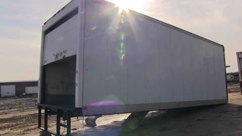 Used 24 ft. aluminum Durabody insulated truck box, body with reefer for sale Toronto Ontario -5