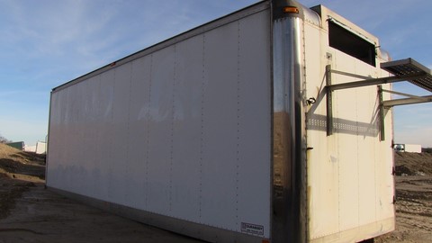 Durabody Truck Body, used Durabody 24ft. insulated, aluminum, dry freight box for sale Toronto Ontario -3