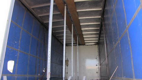 Durabody and Trailer Ltd., Used Durabody 26 ft. canvas sides dry freight truck box for sale Toronto Ontario -2