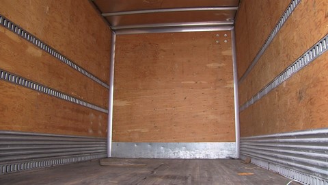 16 ft. aluminum dry storage van body, truck box for sale  Toronto Ontario.