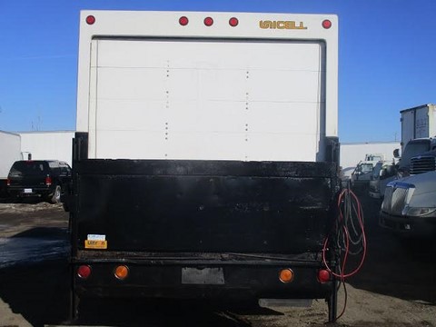 Used UNICELL 14 Ft. Fiberglass Dry Freight Van Truck Body Delivery Available 