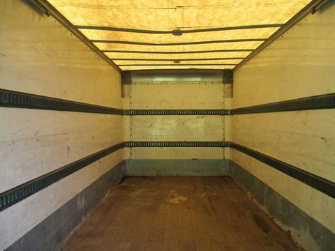 Used 22 Ft. Morgan Van Truck Body Dry Freight Van Truck Body Installation