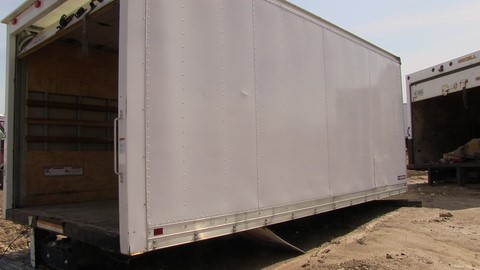 Used 24 Ft. MORGAN Aluminum Dry Freight Van Truck Body Delivery Available!