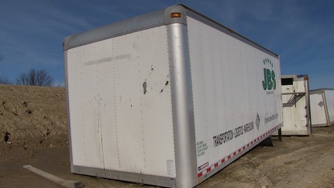 Morgan 24ft. aluminum, dry freight box for sale Toronto Ontario -3