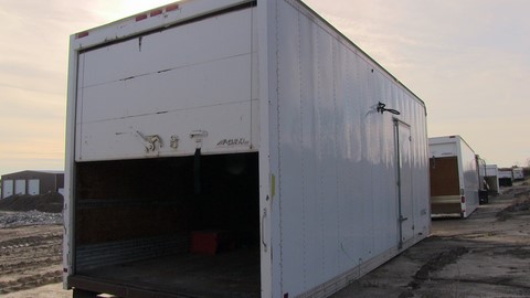 Multivans, Used 22 ft. Multivans dry freight truck box for sale Toronto Ontario-2