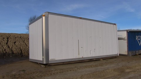 Multivans, Used 22 ft. Multivans dry freight truck box for sale Toronto Ontario-4