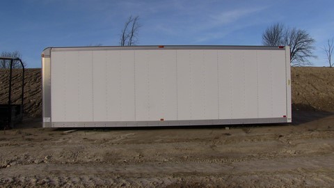 Multivans Truck Body, used Multivans 24ft. dry freight aluminum box for sale Toronto Ontario -3
