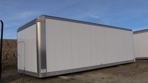 Multivans Truck Body, used Multivans 24ft. dry freight aluminum box for sale Toronto Ontario -5