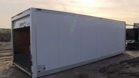 Multivans Truck Body, used Multivans 24ft. dry freight aluminum box for sale Toronto Ontario -7