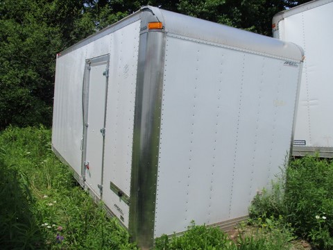 Multivans Box, used 18ft. Multivan dry freight van / truck box for sale Toronto Ontario.