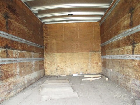 ALVAN, Used 16 ft. ALVAN dry freight truck body van box, Toronto Ontario. 